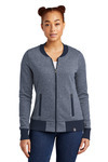 ® Ladies French Terry Baseball Full Zip