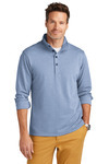 Brooks Brothers Mid Layer Stretch 1/2 Button Sweater