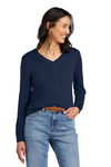 Brooks Brothers Women's Washable Merino V Neck Sweater